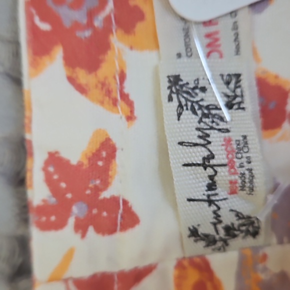 FREE PEOPLE Summer Of Love Floral Convertible BandeauTop In Natural/un.Sz S NWT - Picture 8 of 9